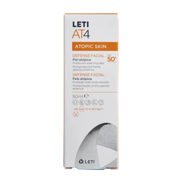 Letiat4 Defense Facial Spf50+, 50 ml