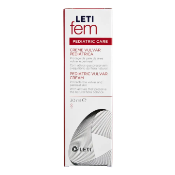 Letifem Paediatric Crema Vulvar, 30 ml