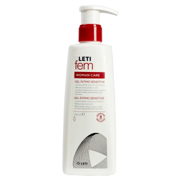 Letifem Woman Gel Íntimo Sensitive, 250 ml