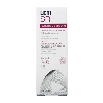 Leti SR Crema Anti-Rojeces, 40 ml