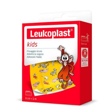 Leukoplast Kids Zoo, 6 Cm X 1 M