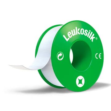 Leukoplast Leukosilk Con Aro 2,5 Cm X 5 M