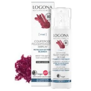 Logona Sérum Hidratante Cuperosis Alga Roja 30Ml.