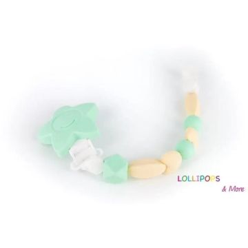 Lolly Pop Cadena Chupete Bonbons Clip Skyblue