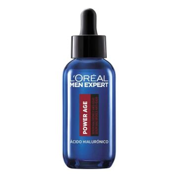 L'Oréal Paris Men Expert Power Age Sérum: Anti-Edad Con Ácido Hialurónico,Reduce Arrugas