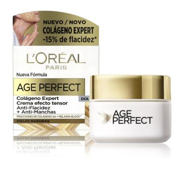 L'Oréal Paris Age Perfect Colágeno Expert Crema Día Efecto Tensor, 50Ml