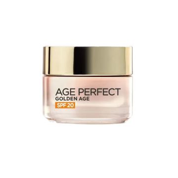 L'Oréal Paris Age Perfect Golden Age Crema De Día Con Protección Solar Spf 20Pieles Maduras Y Apagadas