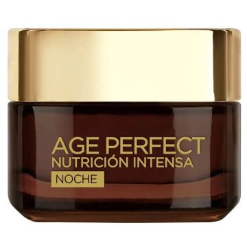 L'Oréal Paris Age Perfect Nutrición Intensa Crema Rica Reparadora Noche PielesMaduras Y Desnutridas 50Ml