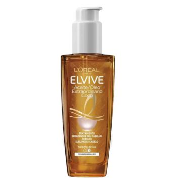 L'Oréal Paris Elvive Aceite Extraordinario Coco, Tratamiento Uso Universal ParaPelo Normal A Seco 100Ml