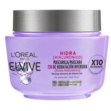 L'Oréal Paris Elvive Hidra Hialurónico Mascarilla 72H De Hidratación Intensiva310 Ml
