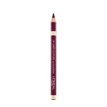 L'Oréal Paris Lip Liner Color Riche Couture 374 Intense Plum Perfilador DeLabios Frambuesa