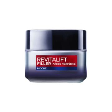 L'Oréal Paris Revitalift Filler Crema Rellenadora De Noche [+ÁcidoHialurónico]-50Ml