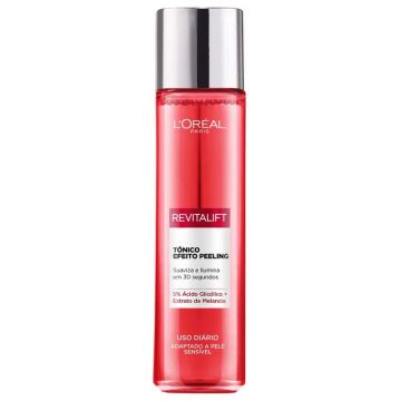 L'Oréal Paris Revitalift Tónico Perfeccionador Efecto Tensor, Extracto Sandía,Piel Suave Y Brillante En 30 Segundos, 180Ml