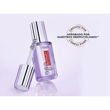 L'Oréal Paris Serum Ojos Revitalift Filler: 2.5% Ácido Hialurónico Y Cafeína,Triple Roll-On