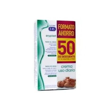 Eryplast Lutsine E45 Pasta al Agua Crema Pañal Bebé, Pack 2 x 75 gr
