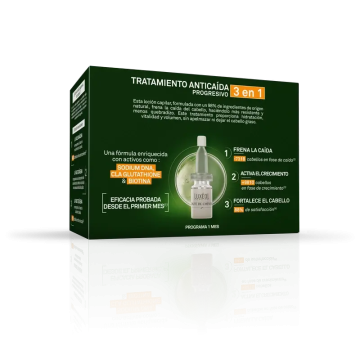 Luxeol Tratamiento Anticaida Progresiva 3 En 1, 14 Viales X 6 Ml