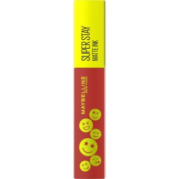 Maybelline New York Superstay Matte Ink Moodmakers Pintalabios Mate LargaDuración Tono 455 Harmonizer