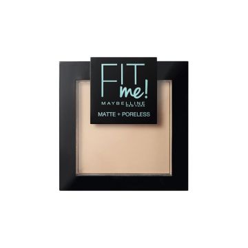 Maybelline New York Fit Me Mate Y Afinaporos Polvos Matificantes Tono 115 IvoryPieles Muy Claras. - 9Gr