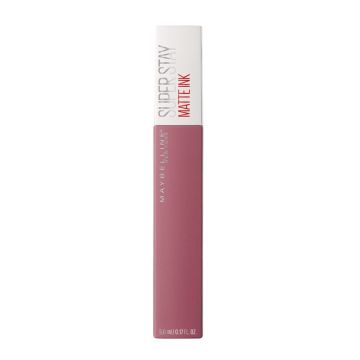 Maybelline New York Superstay Matte Ink Pintalabios Mate Larga Duración Tono 15Lover Color Nude