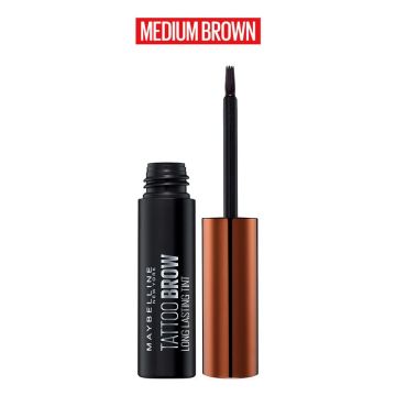 Maybelline New York Tinte De Cejas Tattoo Brow 3 Días 2 Medium Brown Castañas -4,6 G