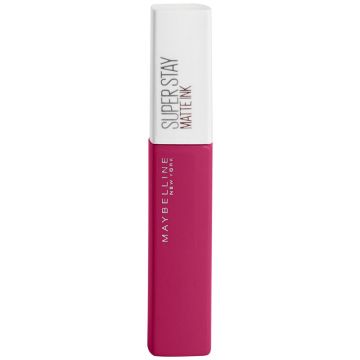 Maybelline New York Pintalabios Mate Larga Duración Superstay Matte Ink Tono 120Artist Color Rosa