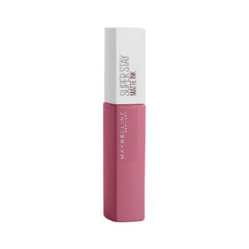 Maybelline New York Pintalabios Mate Larga Duración Superstay Matte Ink Tono 125Inspirer Color Rosa