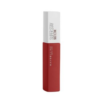 Maybelline New York Pintalabios Mate Larga Duración Superstay Matte Ink CityEdition Tono 118 Dancer Color Rojo