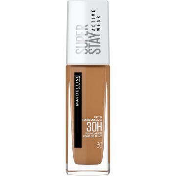 Maybelline New York Superstay Activewear 30H Base De Maquillaje De LargaDuración Y Alta Cobertura. Tono 60 Caramel.