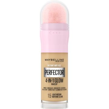 Maybelline New York Instant Perfector Glow Corrector Iluminador 4 En 1. Tono 1.5Light Medium