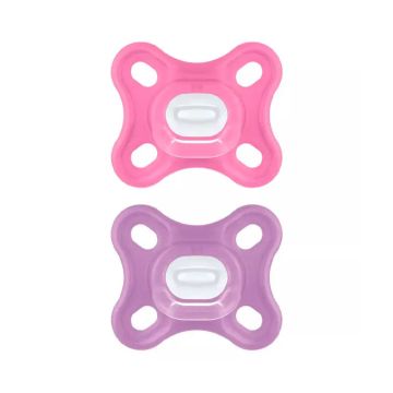MAM Baby Chupete Comfort 0+ - Rosa (2 Ud)