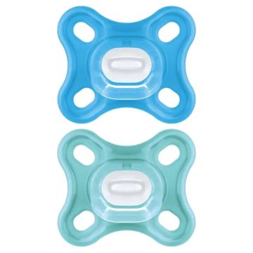 Mam Baby Chupete Comfort Azul 0-3M, 2 Unidades