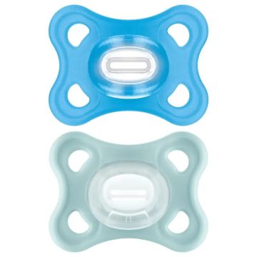 Mam Baby Chupete Comfort Azul 3-12M, 2 Unidades