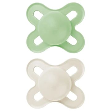 Mam Baby Chupete Original Start Latex Neutro 0-2M, 2 Unidades