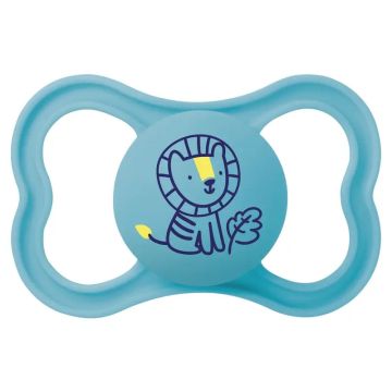 Mam Baby Chupete Supreme Silicona Azul +6M