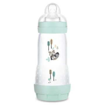 Mam Biberón Anti-Colic Matt Azul, 320 ml