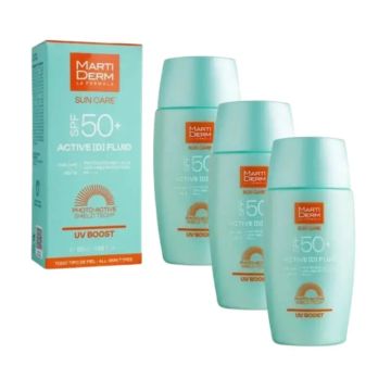 Martiderm Active [D] Fluid Spf50+, 3X50 Ml