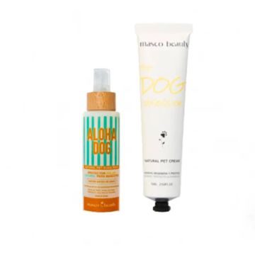 Masco Beauty Spray Protector Solar Para Perros, 125ml + Crema Para Almohadillas,75ml