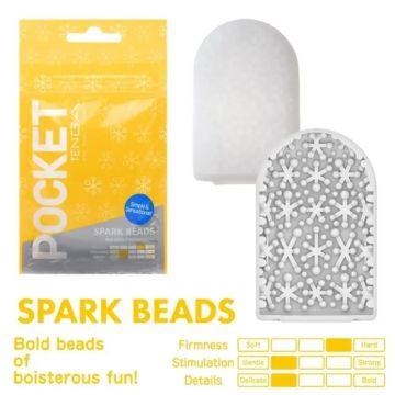 Masturbador De Bolsillo Tenga Spark Beards