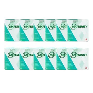 Maternity Compresa Tocologica Celulosa , 12 x 25 unidades