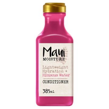 Maui Moisture, Acondicionador Hidratación Ligera Con Agua De Hibisco, Hidrata YSuaviza, 385 Ml