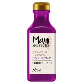 Maui Moisture Acondicionador Revitalizador E Hidratante Con Manteca De Karité,Para Pelo Seco Y Dañado, 385Ml