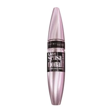Maybelline New York Lash Sensational 4 Intense Black máscara de pestañas negrointenso volumen, 9,5 ml