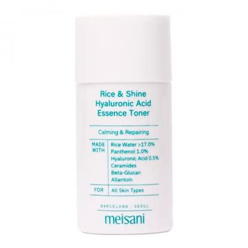 Meisani Rice And Shine Hyaluronic Acid Esencia Tónico, 20 ml