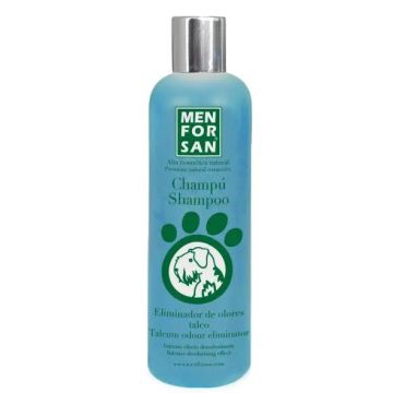 Menforsan Champu Eliminador de Olores Talco 300 ml