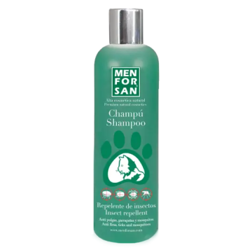 Menforsan Champú Gatos Repelente Insectos con Citronela 300 ml