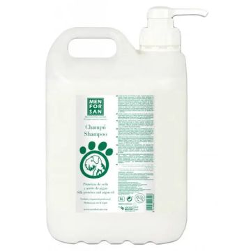 Menforsan Champu Proteinas de Seda y Aceite Argan 5L