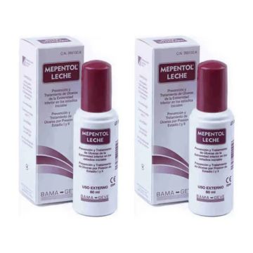 Mepentol Leche Emulsión Para Úlceras, 2 x 60 ml