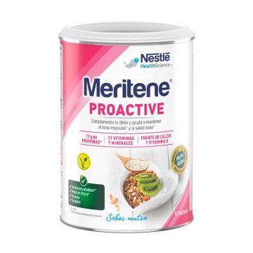 Meritene Proactive Sabor Neutro Bote, 408 gr
