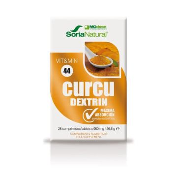 Mgdose Curcu Dextrin 28 Comprimidos