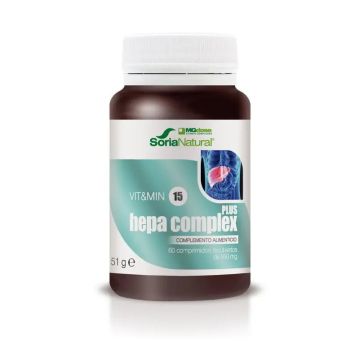 Mgdose Vit & Min 15 Hepa Complex Plus 850 Mg 60 Comprimidos